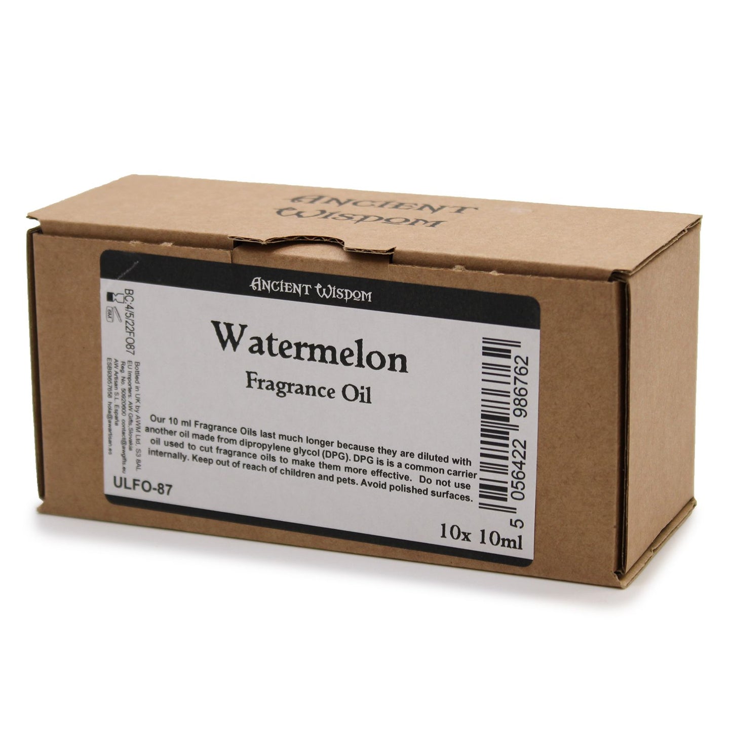 10ml Watermelon Fragrance Oil 10ml - UNLABELLED