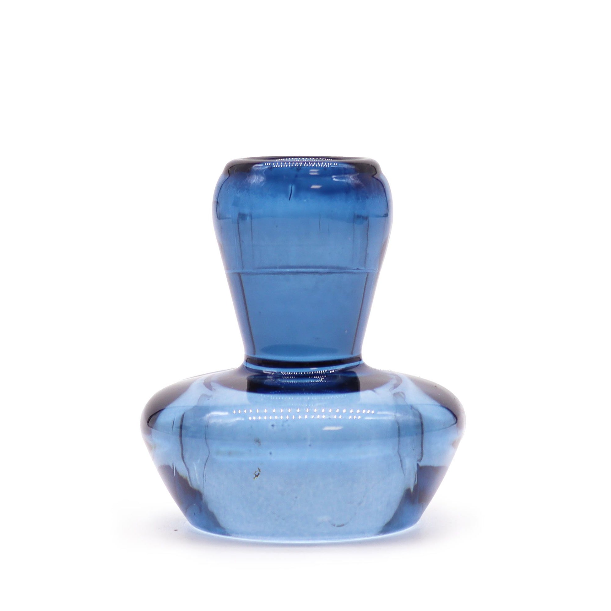 Set of 2 Mushroom Flip Dinner Candle / Tealight Holder - Royal Blue