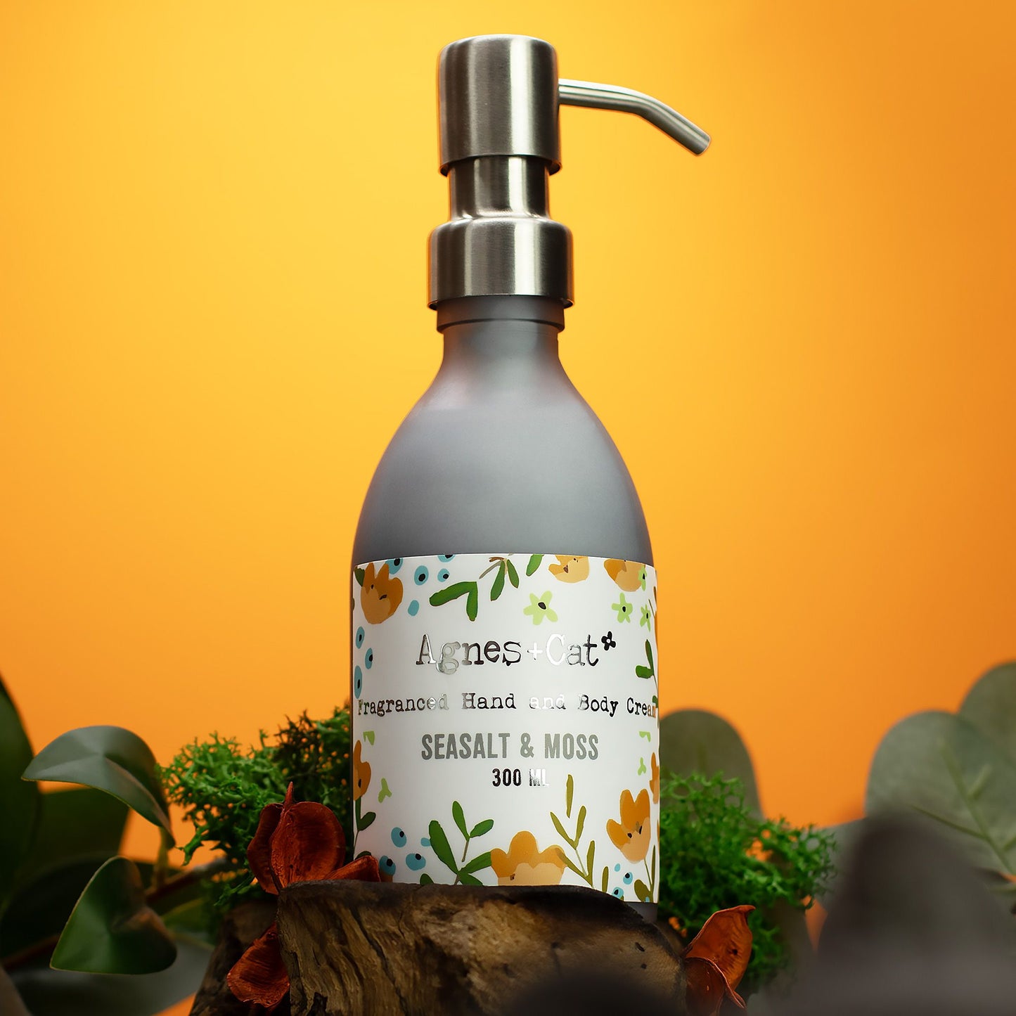 Krém na ruky a telo - morská soľ a mach - 300 ml