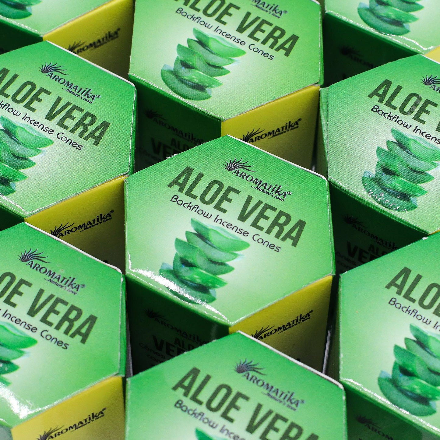 Vonné tyčinky Masala Backflow, balenie 10 kusov - Aloe Vera