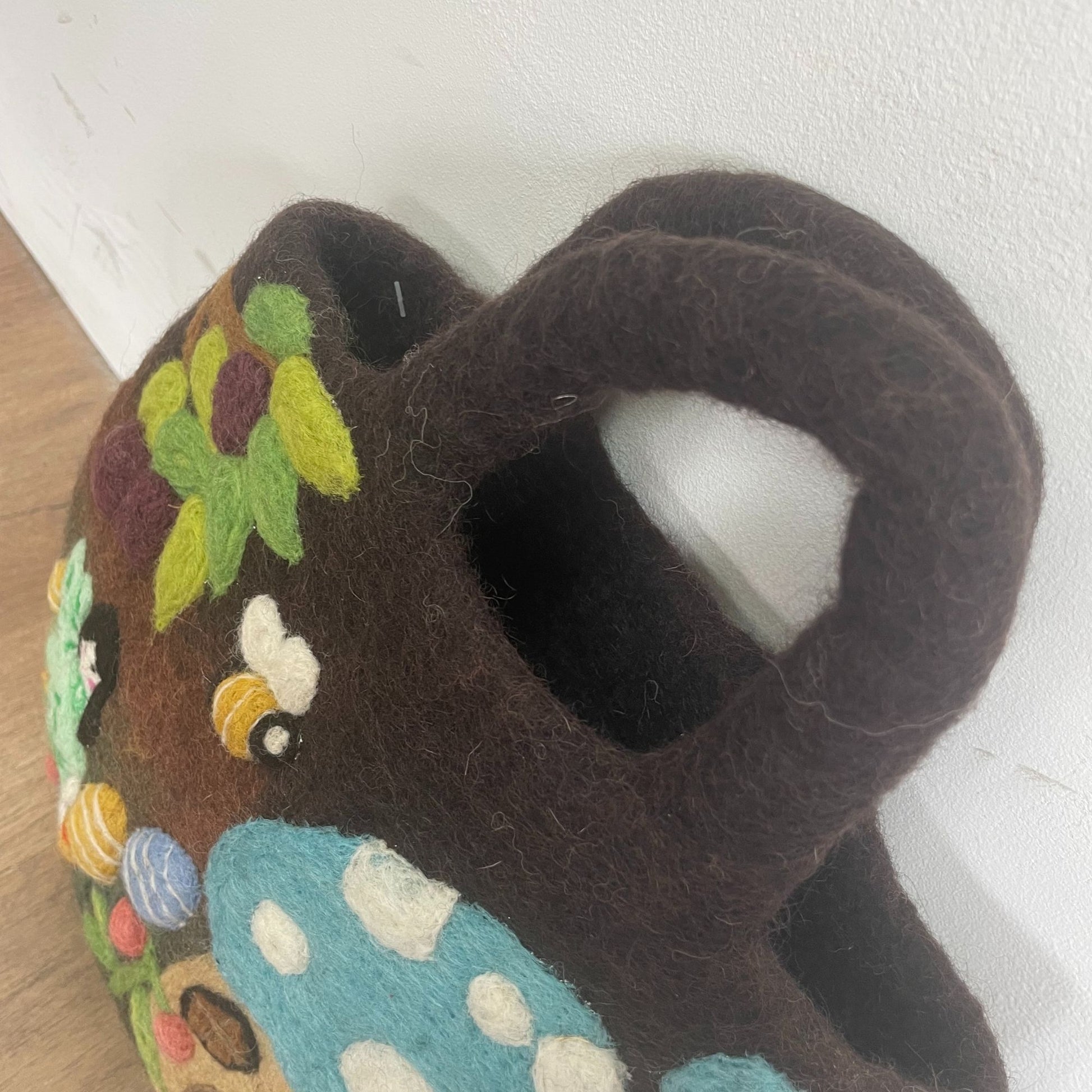 Fairy Garden Felted Bag - 35x27cm