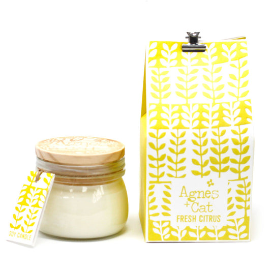 Malá sviečka Kilner v sklenenej nádobe - Citrus