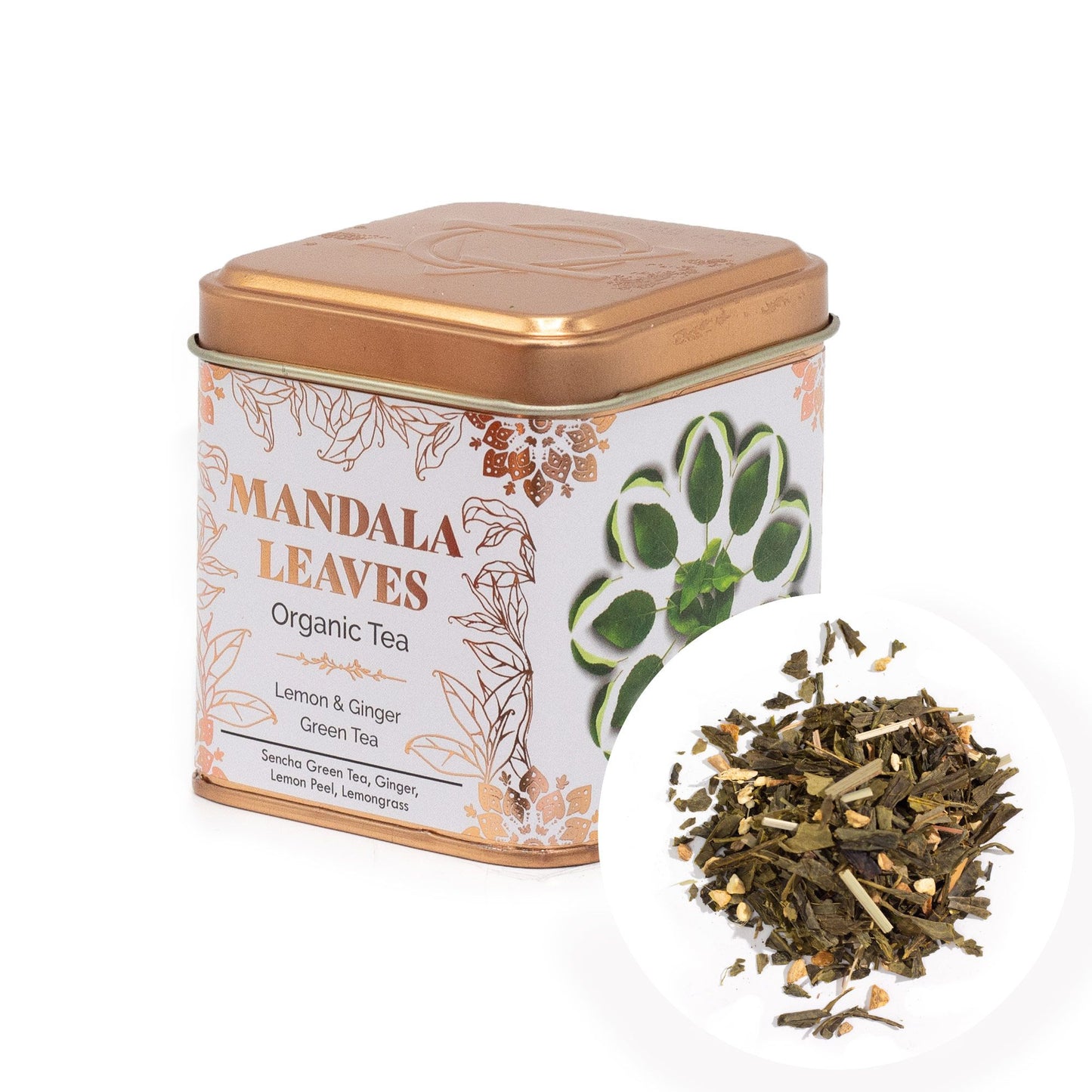 50g Eco Classic Green Tea with Lemon and Ginger