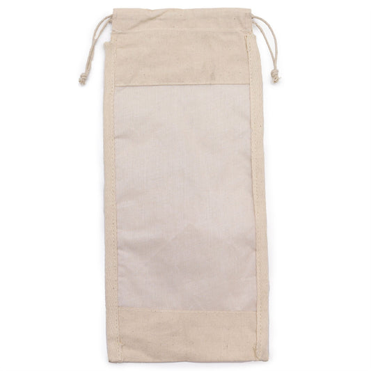 Long Cotton Window Pouch - 35x15cm