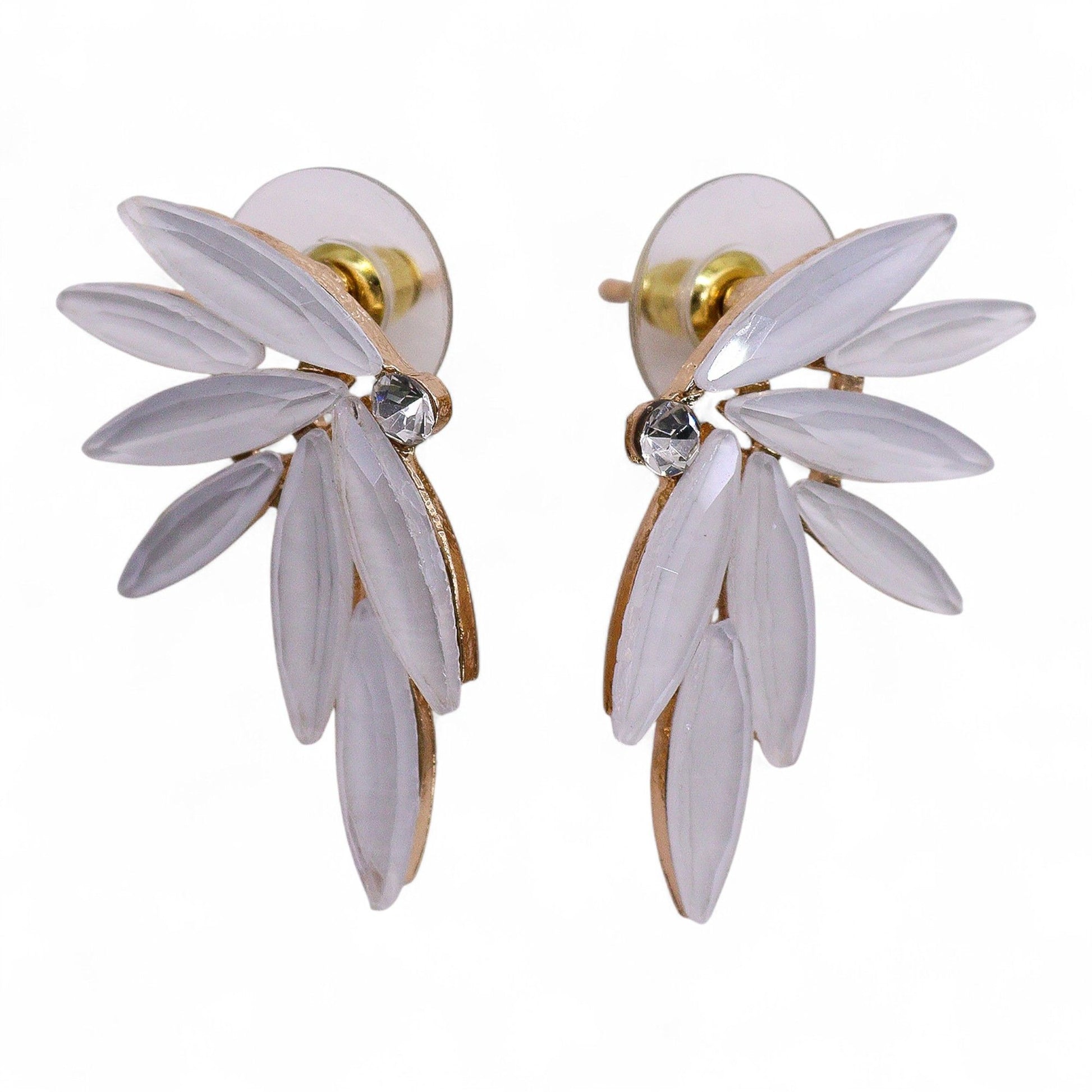 Pearl - Vintage Glass - Faries - Earrings
