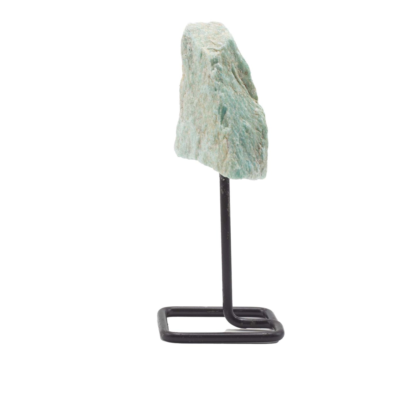 Mineral Specimen on Metal Stand - Amazonite