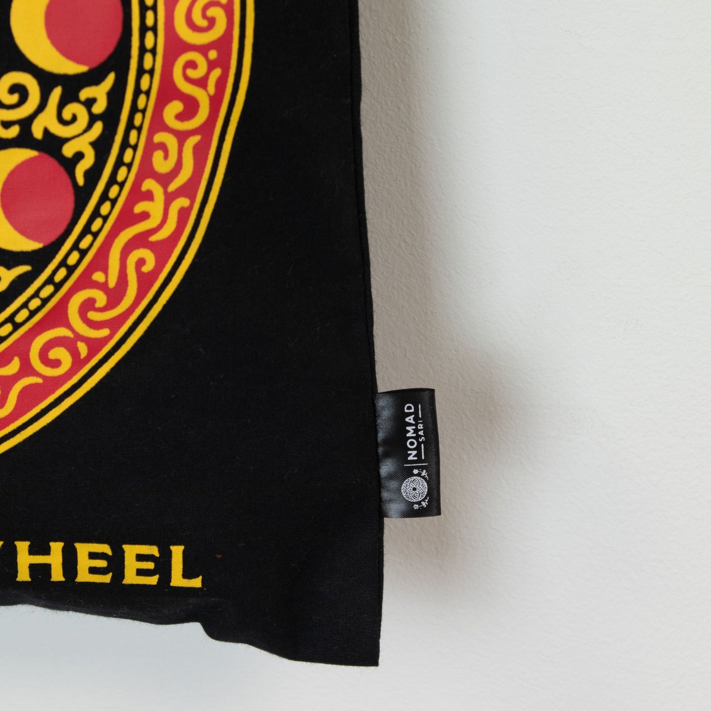 Iconic Classic Tote Bag - Luna Alchemy Wheel - Black 6oz
